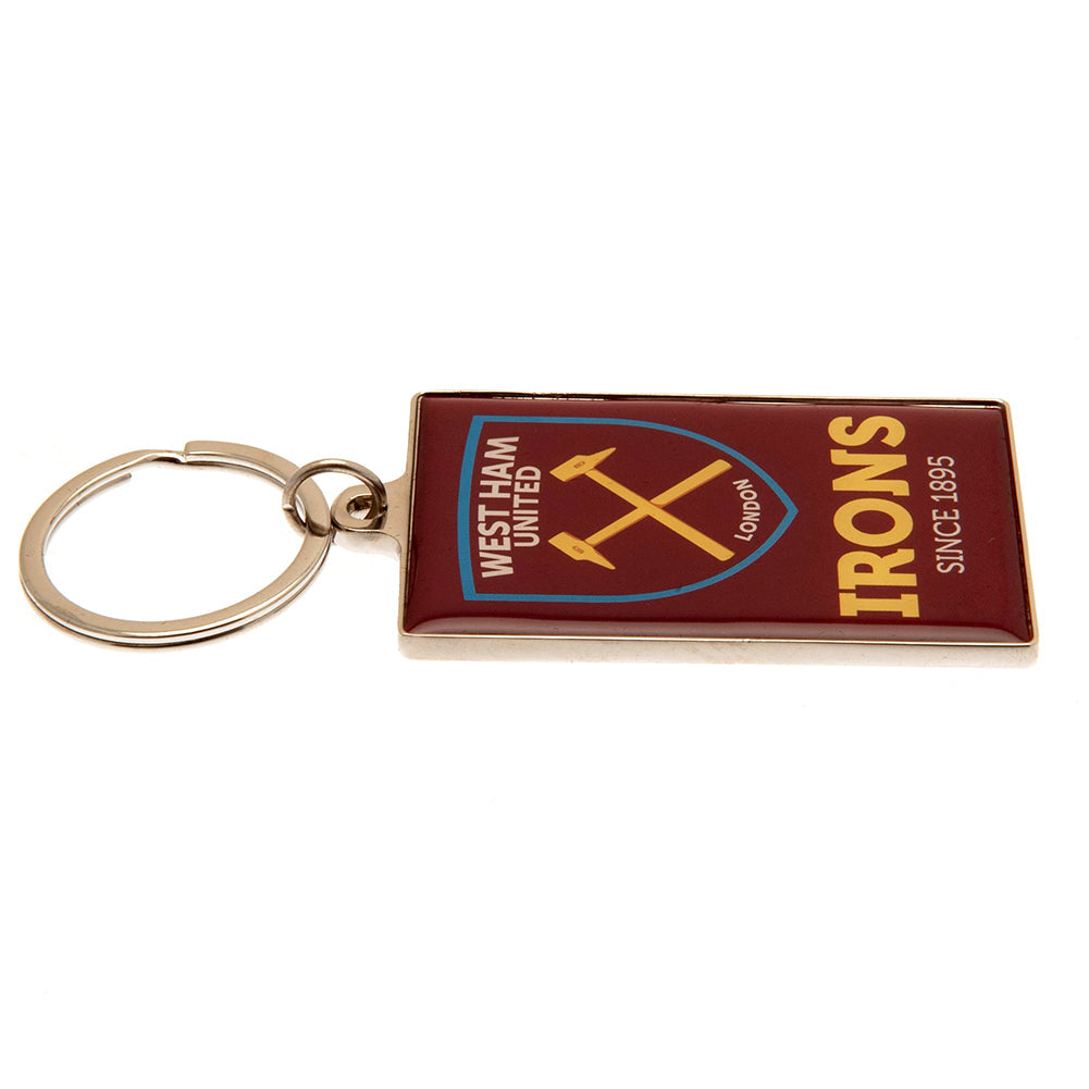 West Ham United FC Deluxe Keyring: 2 - Keyrings By West Ham United