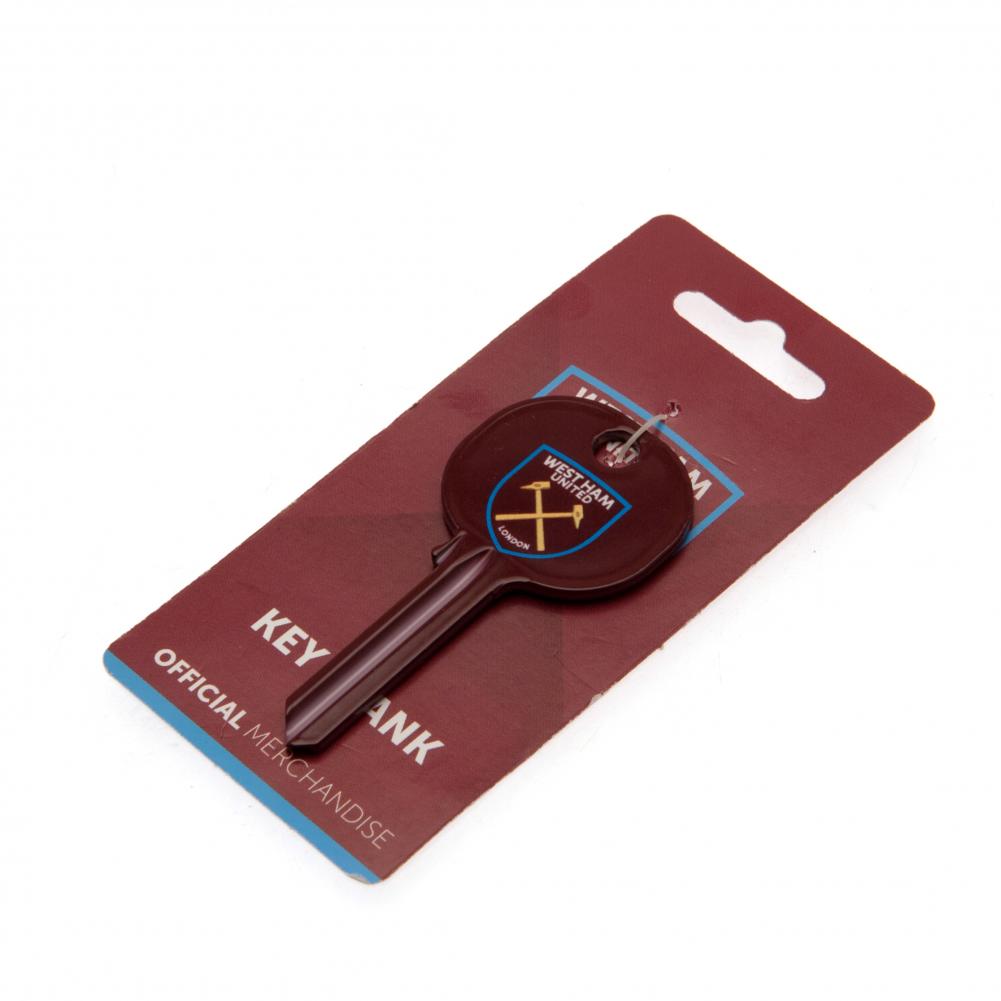 West Ham United FC Crest Door Key - Shop Door Keys At Gift Moments - 1
