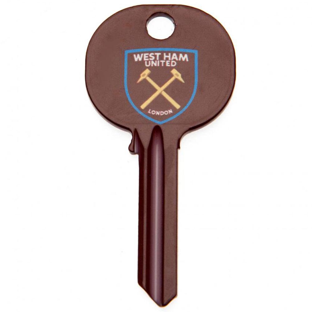 West Ham United FC Crest Door Key - Shop Door Keys At Gift Moments - 2