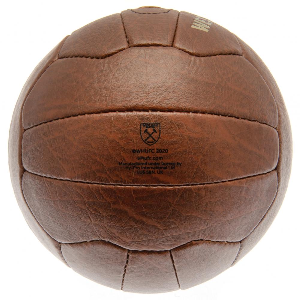 West Ham United FC Faux Leather Football - Shop Balls At Gift Moments - 3