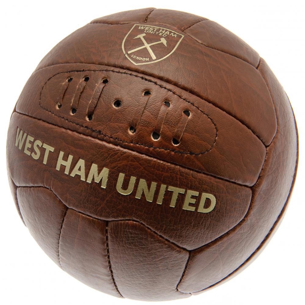 West Ham United FC Faux Leather Football - Shop Balls At Gift Moments - 1