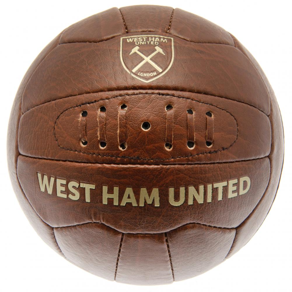 West Ham United FC Faux Leather Football - Shop Balls At Gift Moments - 2