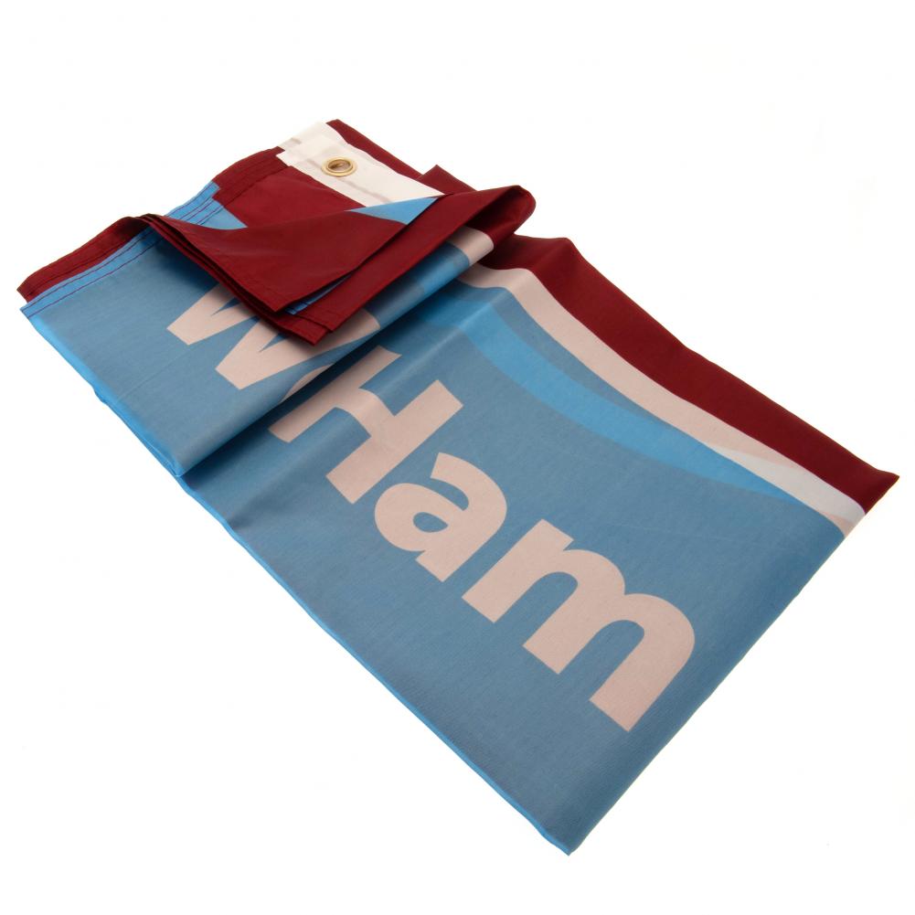 West Ham United FC Wordmark Flag: 3 - Flags & Banners By West Ham United
