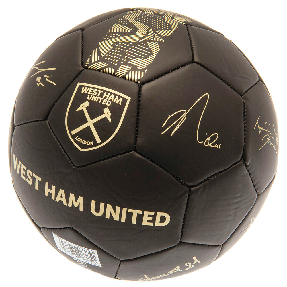 West Ham United FC Sig Gold Phantom Football: 2 - Balls By West Ham United