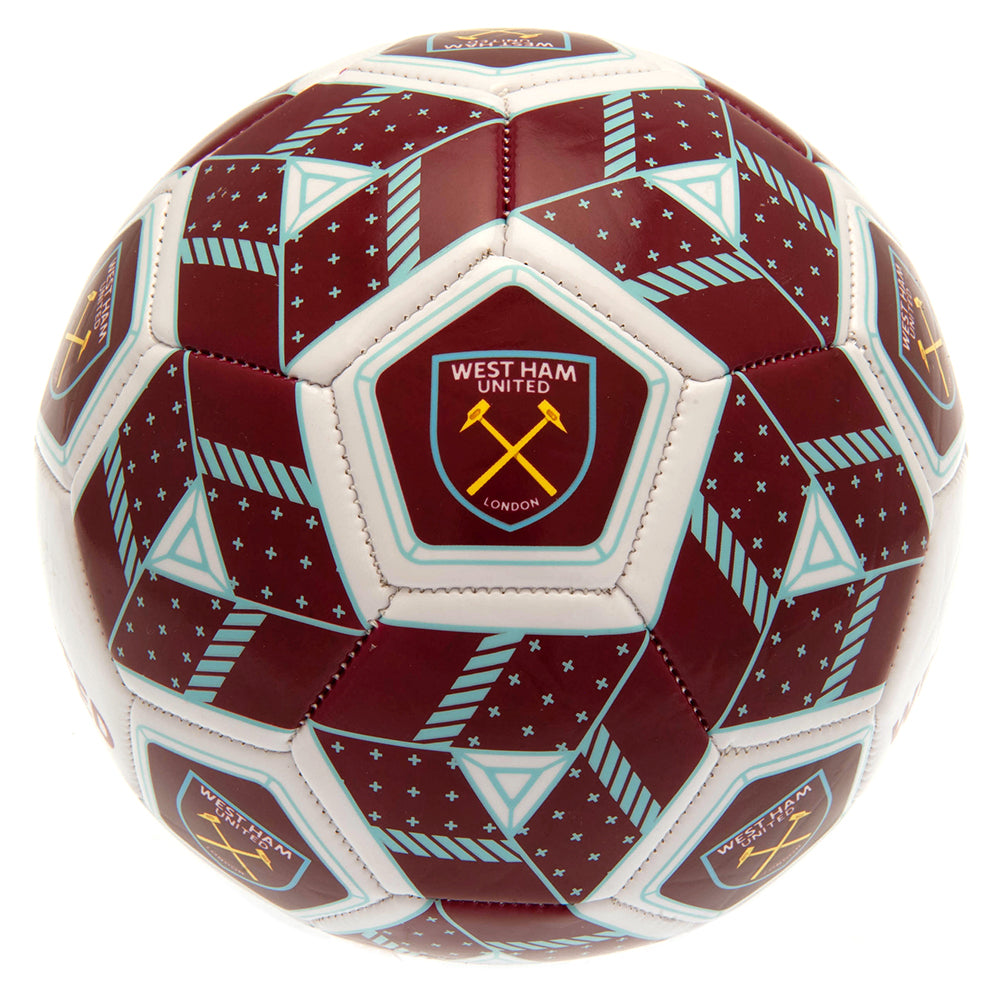West Ham United FC Hex Size 3 Football: 3 - Balls By West Ham United