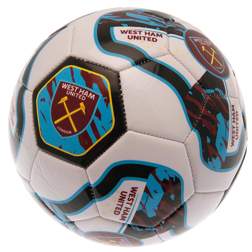 West Ham United FC Tracer Football - Shop Balls At Gift Moments - 3