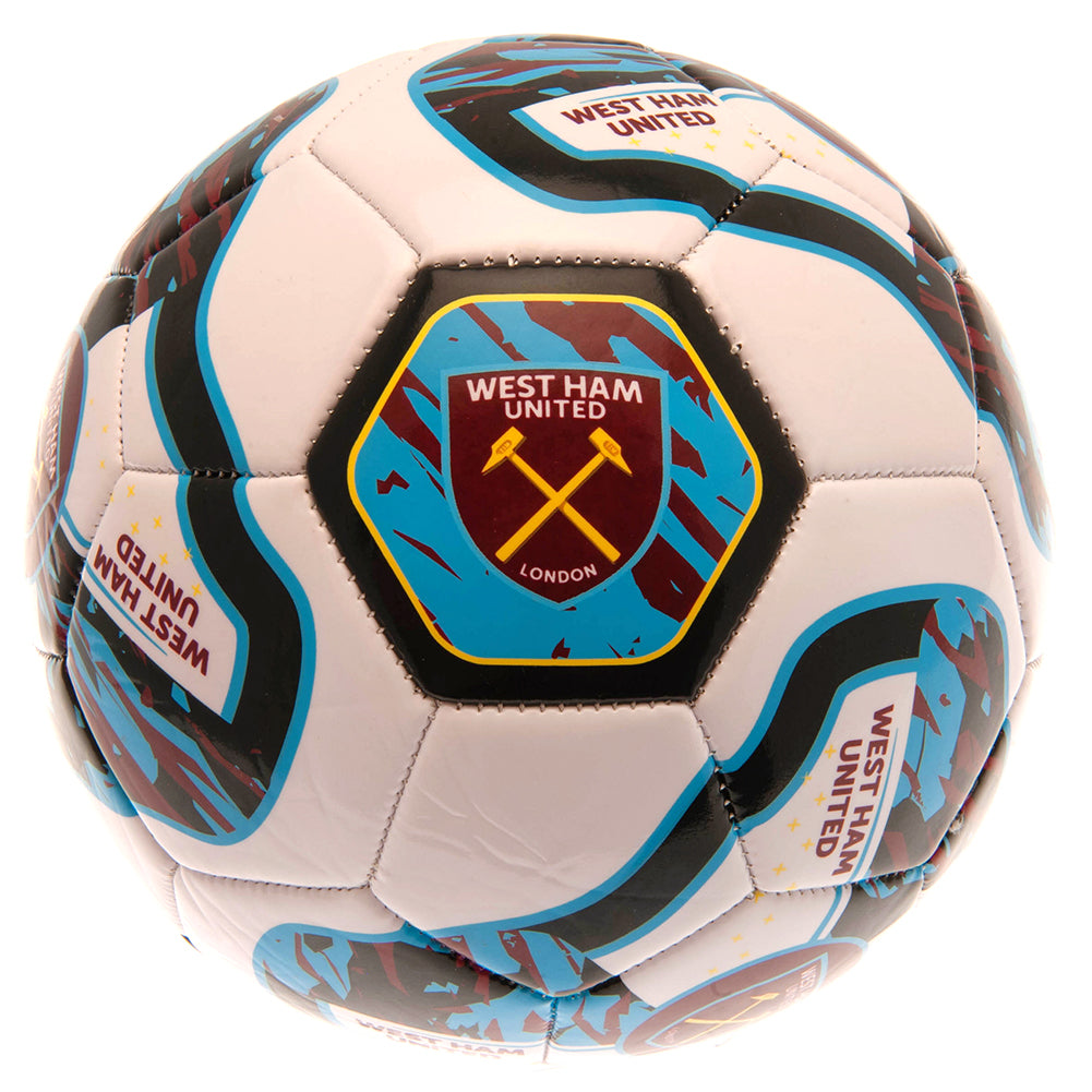 West Ham United FC Tracer Football - Shop Balls At Gift Moments - 1