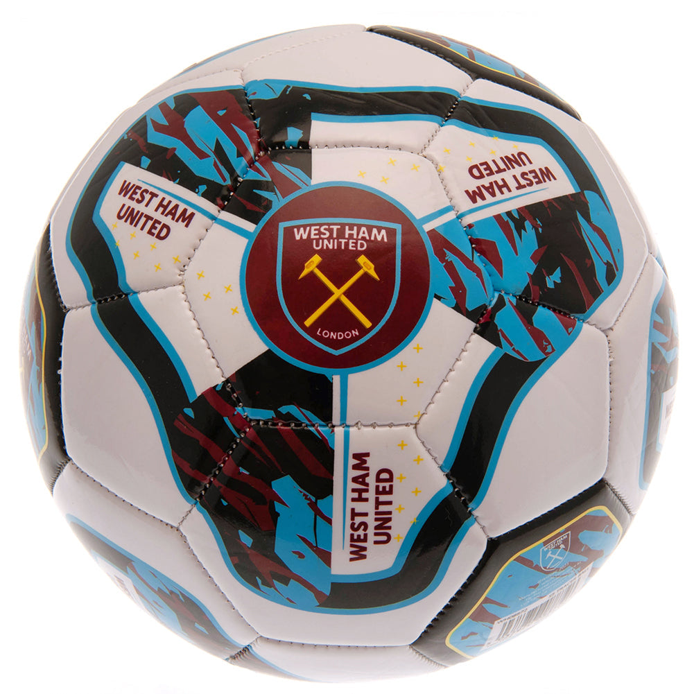 West Ham United FC Tracer Football - Shop Balls At Gift Moments - 2