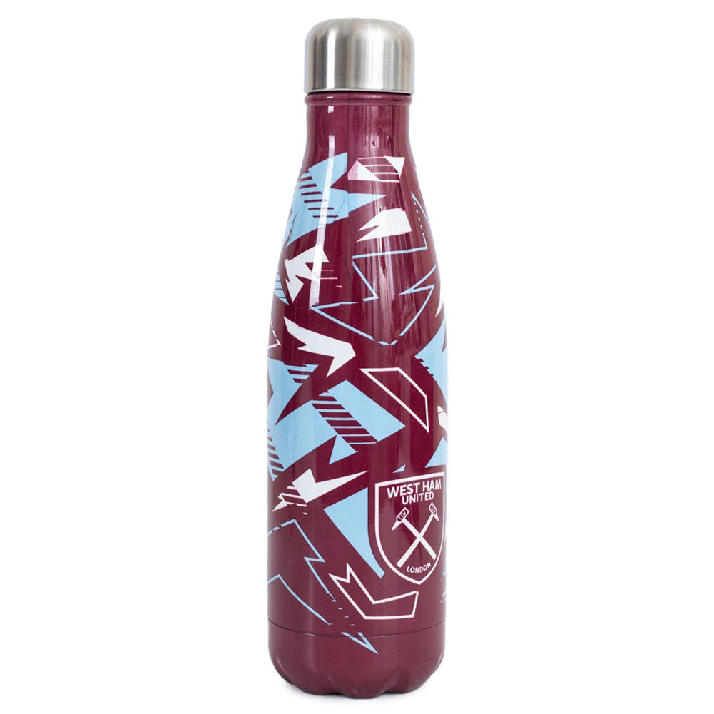 West Ham United FC Fragment Thermal Flask: 2 - Water Bottles By West Ham United