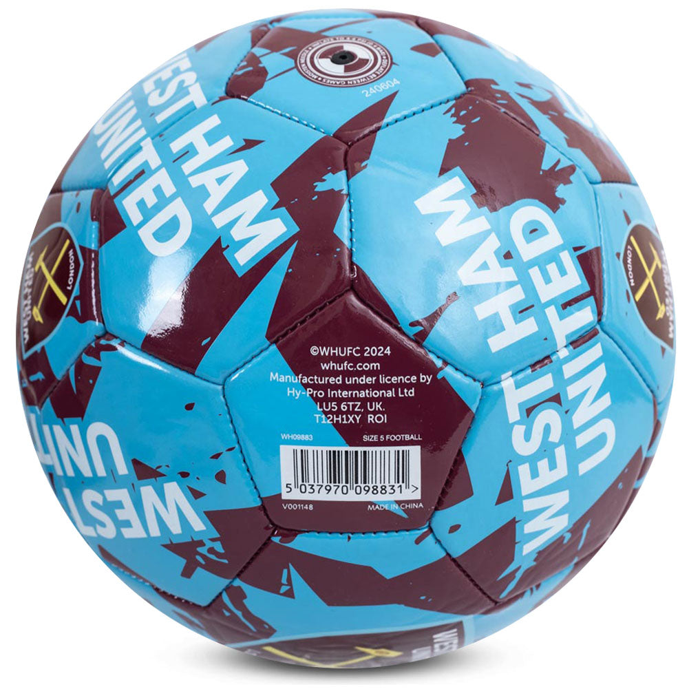 West Ham United FC Graffiti Football - Shop Balls At Gift Moments - 3