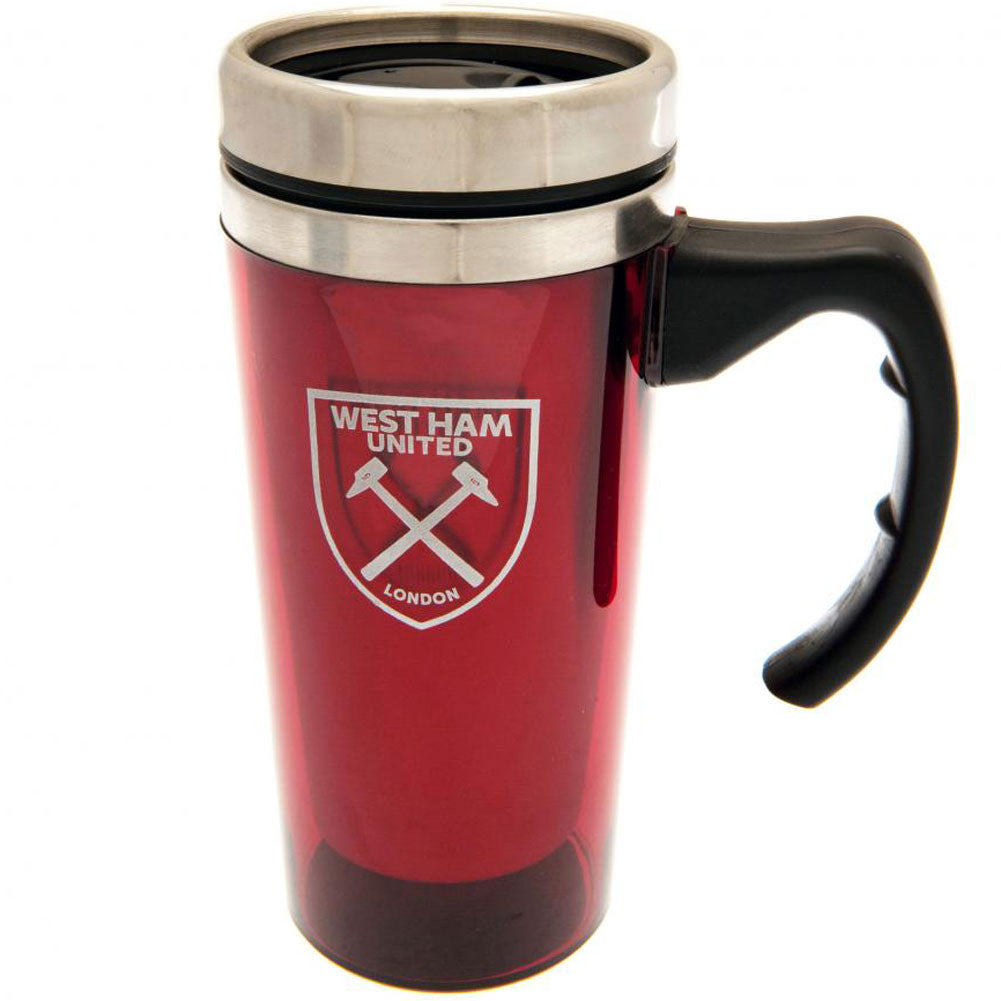 West Ham United FC Handled Travel Mug: 1 - Mugs By West Ham United