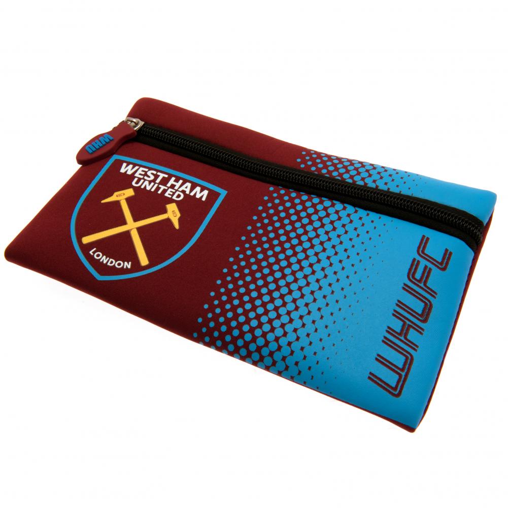 West Ham United FC Fade Pencil Case - Shop Pencil Cases & Sets At Gift Moments - 1