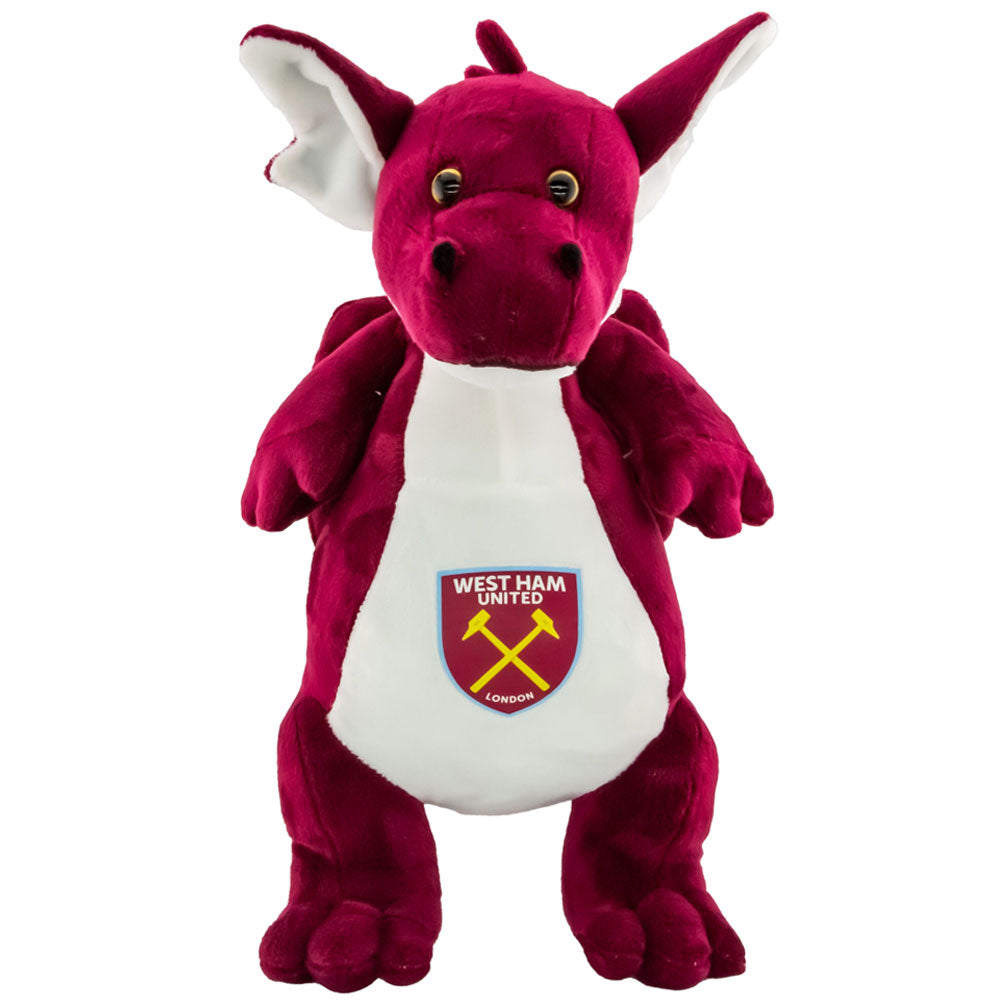 West Ham United FC Plush Dragon - Shop Teddy Bears & Soft Toys At Gift Moments - 1