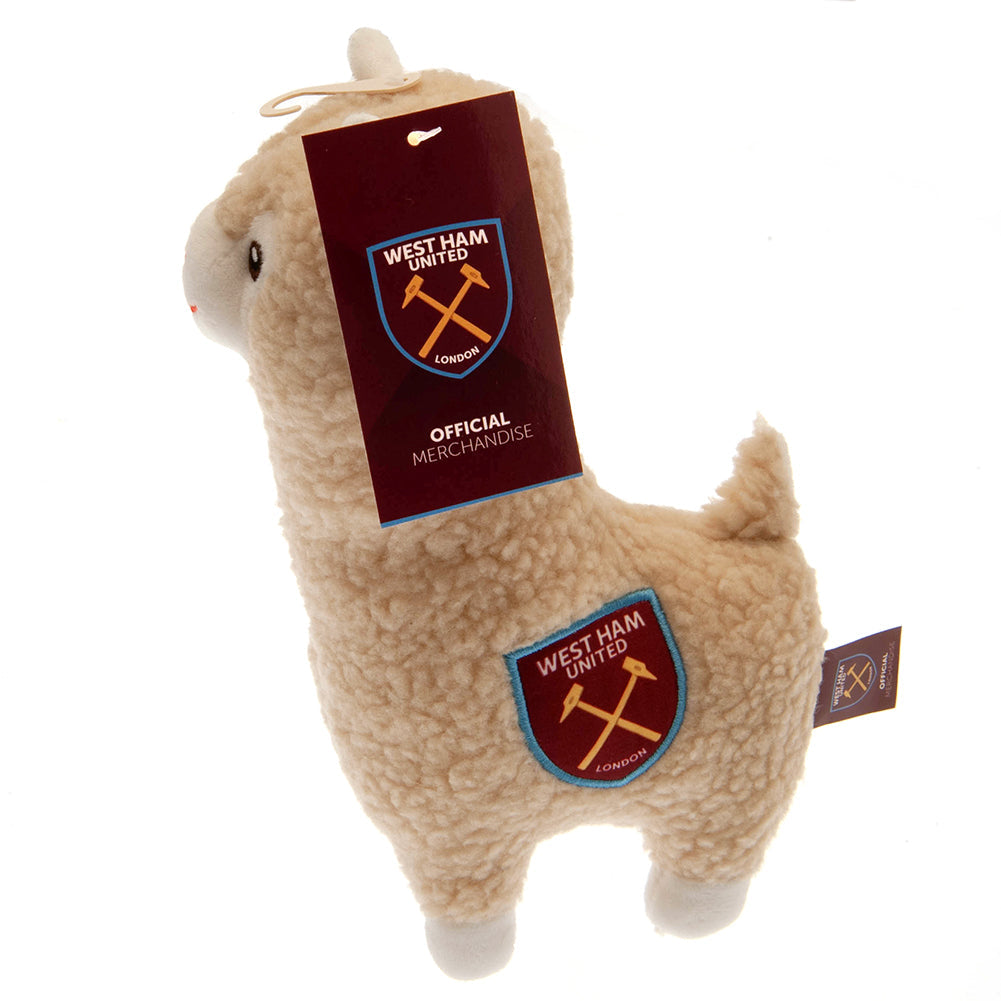 West Ham United FC Plush Llama: 4 - Teddy Bears & Soft Toys By West Ham United