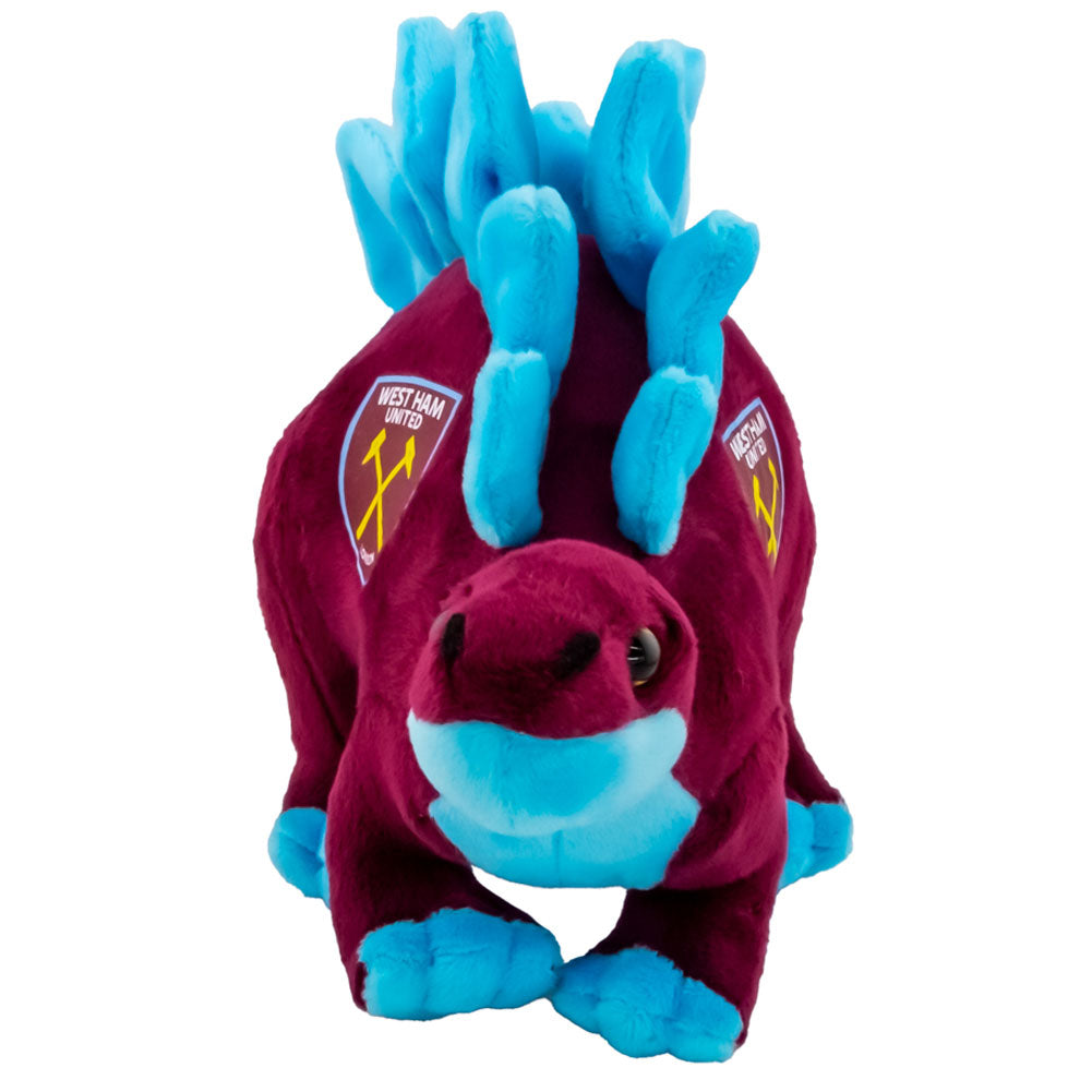 West Ham United FC Plush Stegosaurus: 3 - Teddy Bears & Soft Toys By West Ham United