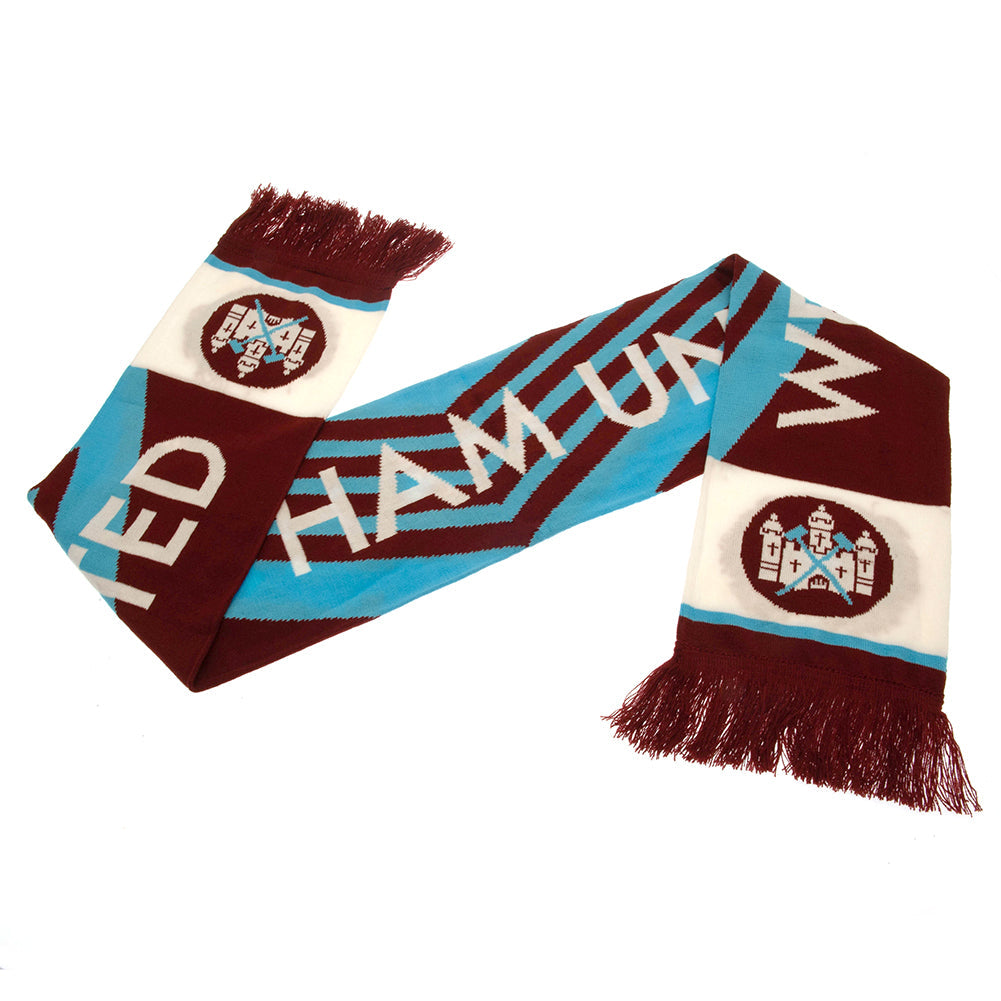 West Ham United FC Retro 1976 Scarf - Shop Scarves At Gift Moments - 2