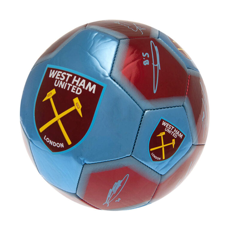 West Ham United FC Sig 26 Skill Ball - Shop Balls At Gift Moments - 1