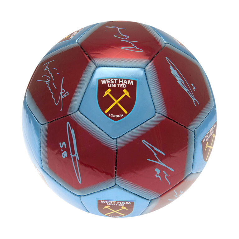 West Ham United FC Sig 26 Skill Ball - Shop Balls At Gift Moments - 2