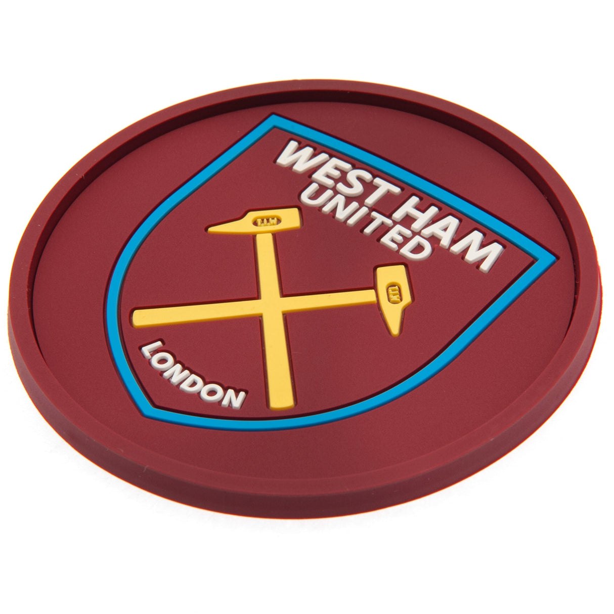 West Ham United FC Silicone Coaster - Shop Coasters At Gift Moments - 1