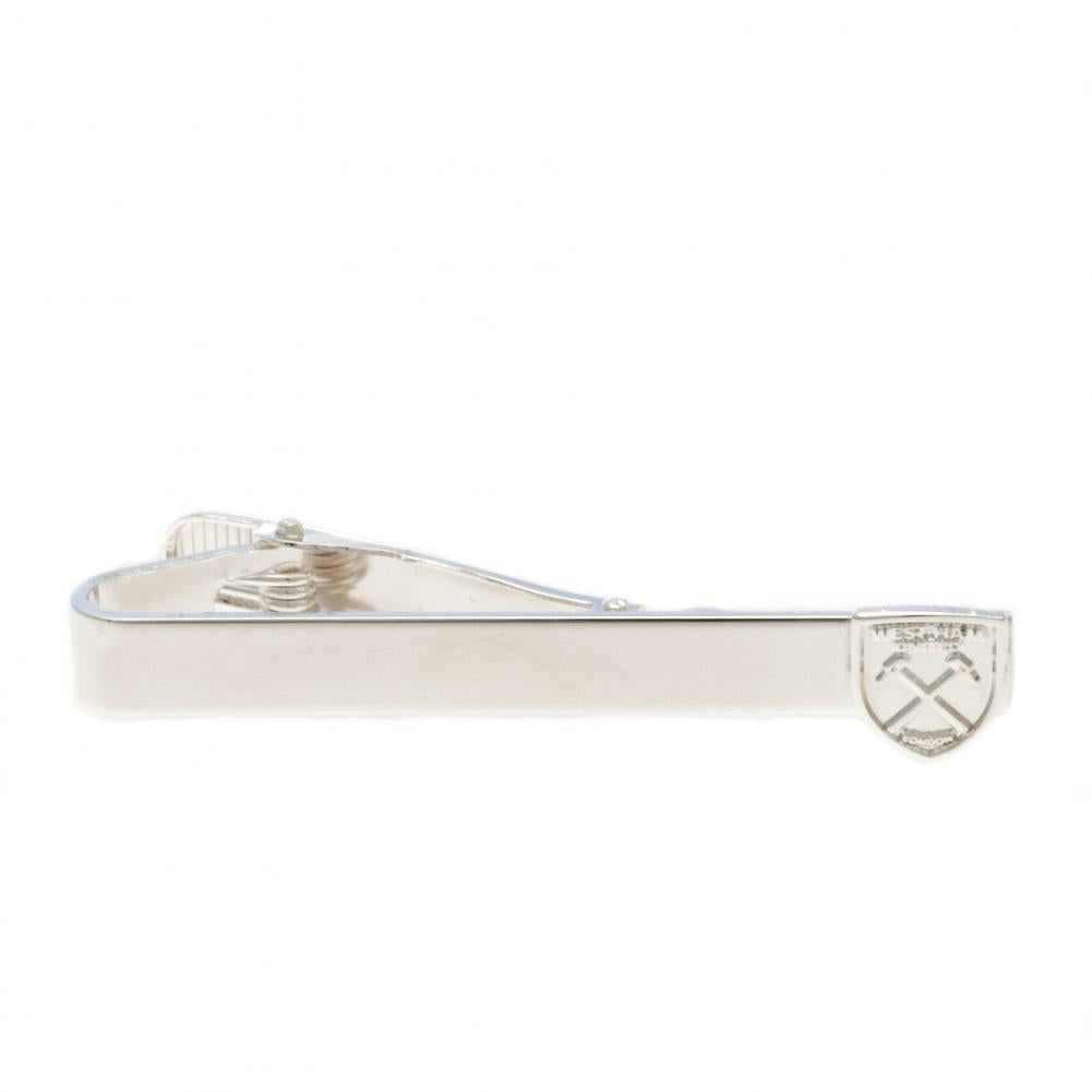West Ham United FC Silver Plated Tie Slide: 3 - Cufflinks & Tie Slides By West Ham United