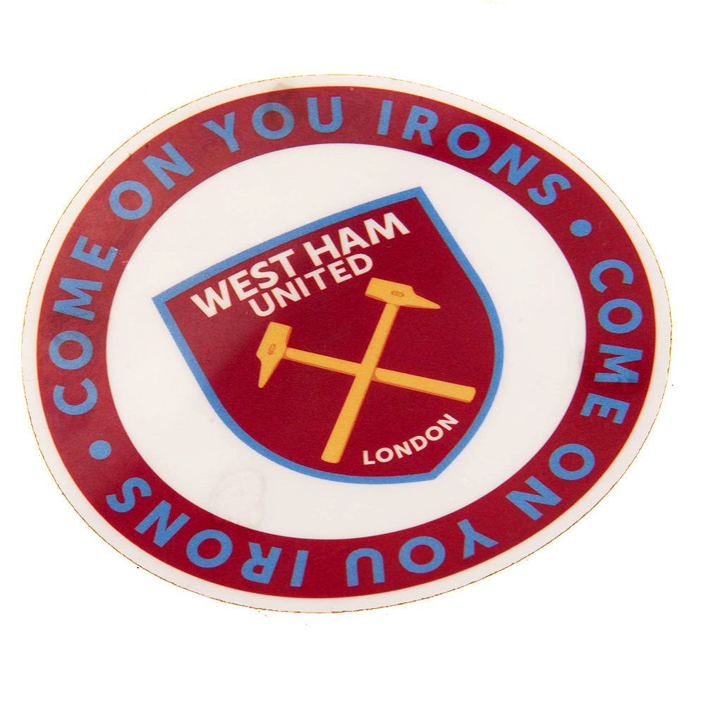 West Ham United FC COYI Car Sticker: 2 - Car Accessories By West Ham United