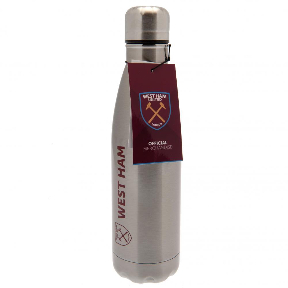 West Ham United FC Thermal Flask: 3 - Water Bottles By West Ham United