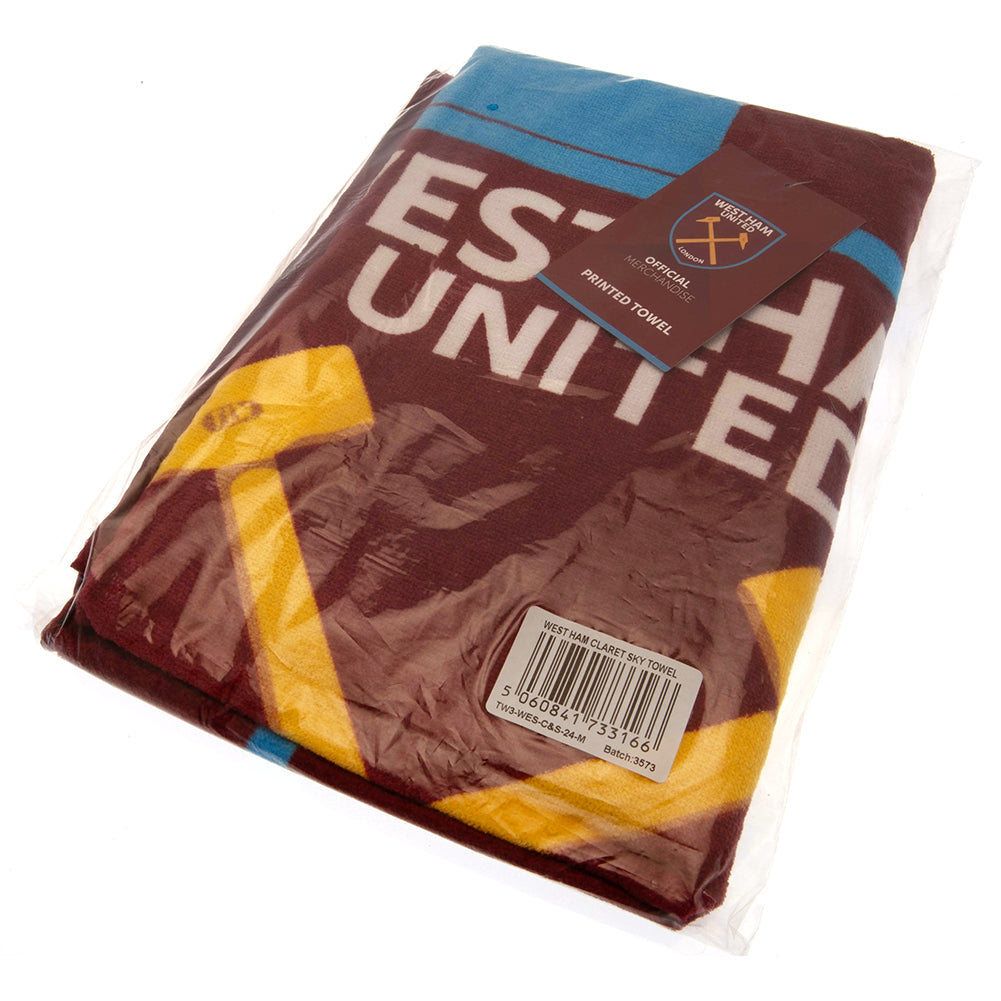 West Ham United FC Towel - Shop Towels At Gift Moments - 3