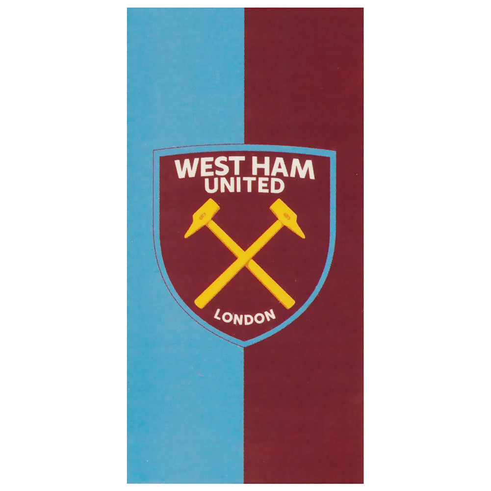 West Ham United FC Towel - Shop Towels At Gift Moments - 1