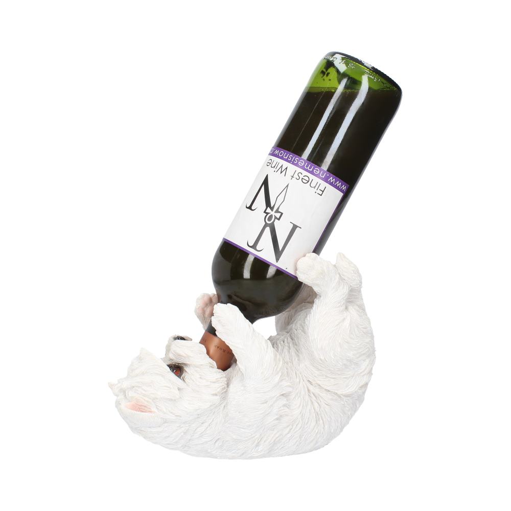 West Highland Terrier Guzzler Dog Wine Bottle Holder: 2 - Guzzlers & Wine Bottle Holders By Gift Moments