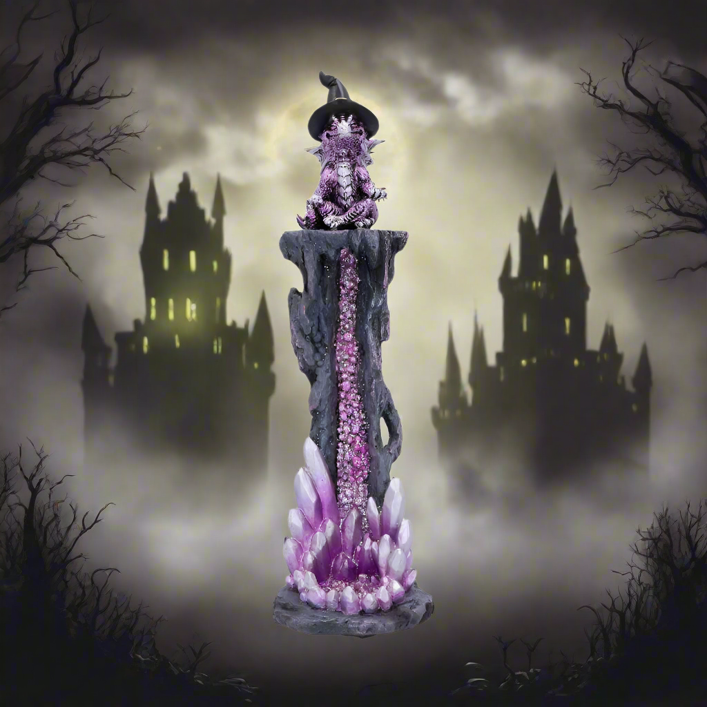 Wicked Perch Dragon Incense Burner 26.5cm: 1 - Incense Holders By Gift Moments