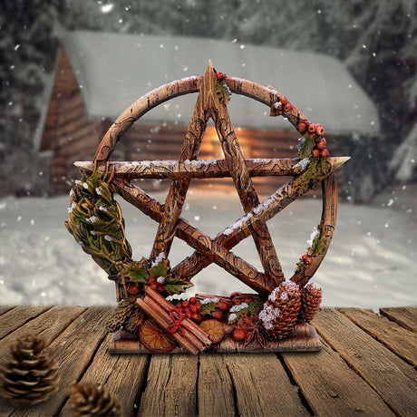 Winter Decorative Pentagram Ornament: 1 - Figures & Collectables By NN Designs