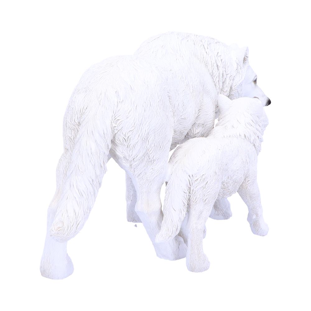 Winter Offspring Mother and Wolf Pup Ornament: 5 - Figures & Collectables By Gift Moments
