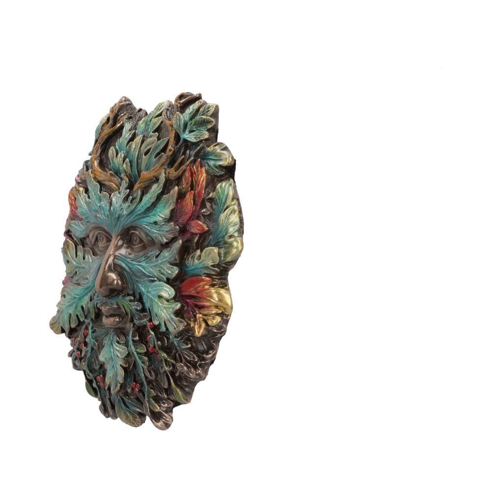 Winter Solstice Wall Mounted Tree Spirit 13cm: 3 - Wall Hanging Sculptures By Gift Moments