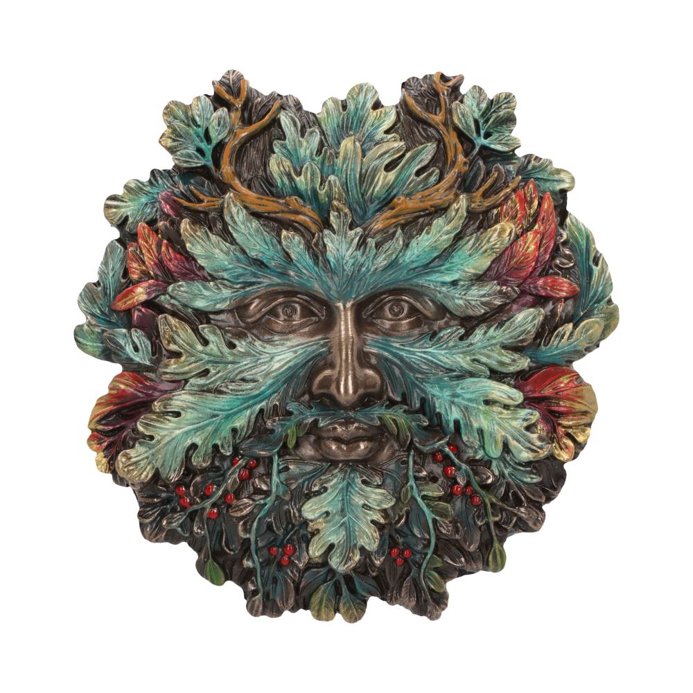 Winter Solstice Wall Mounted Tree Spirit 13cm: 2 - Wall Hanging Sculptures By Gift Moments