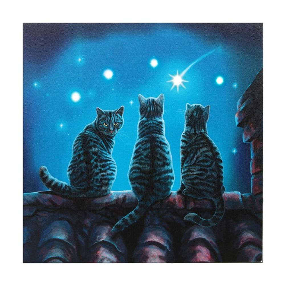 Wish Upon A Star Light Up Canvas Plaque by Lisa Parker: 2 - Wall Art By Gift Moments