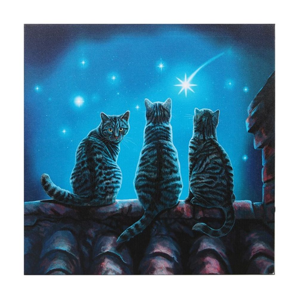 Wish Upon A Star Light Up Canvas Plaque by Lisa Parker: 3 - Wall Art By Gift Moments