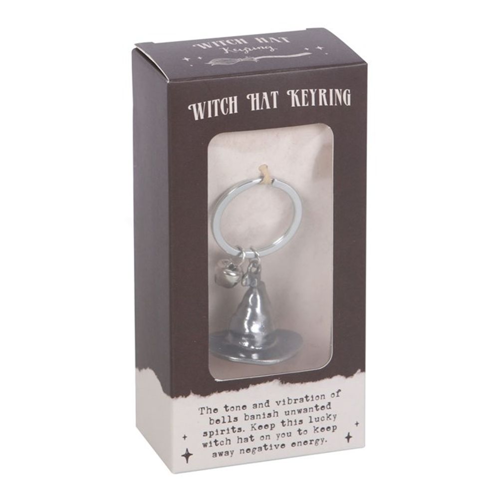Witch Hat Keyring: 1 - Keyrings By Gift Moments