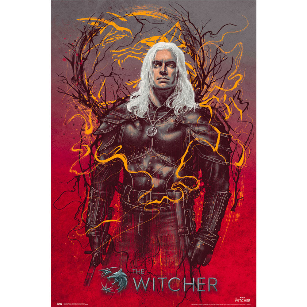 The Witcher Poster Geralt 65: 1 - Posters By The Witcher