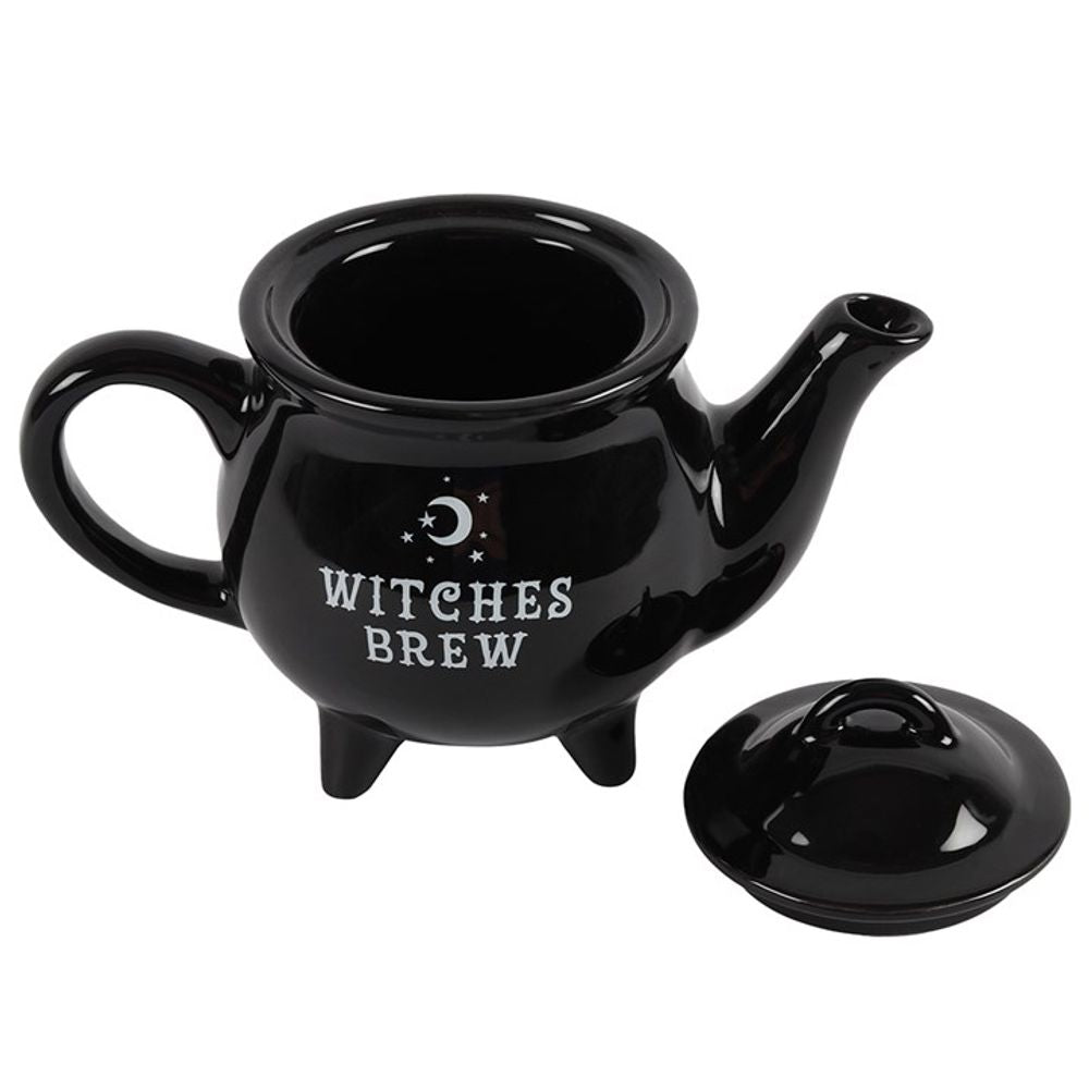 Witches Brew Black Ceramic Tea Pot: 4 - By Gift Moments