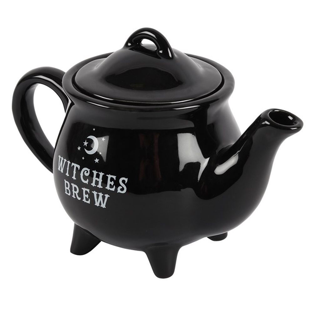 Witches Brew Black Ceramic Tea Pot: 3 - By Gift Moments