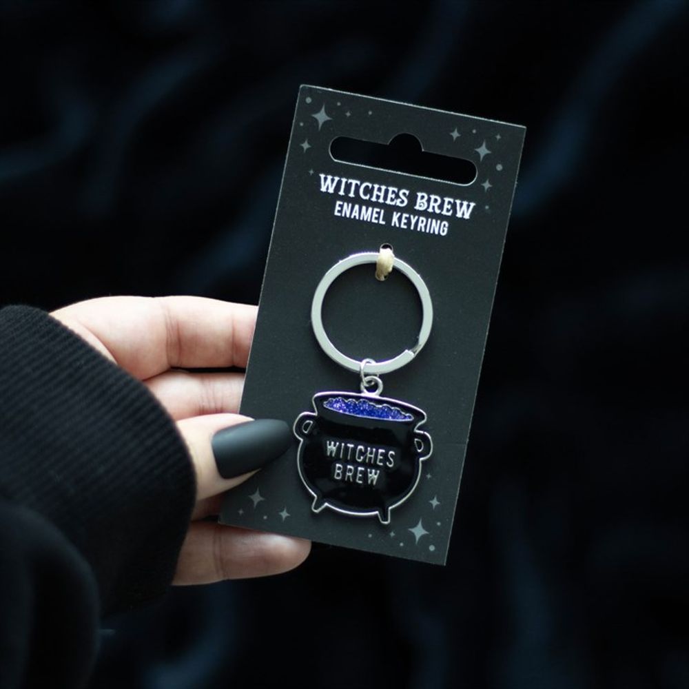 Witches Brew Cauldron Keyring: 1 - By Gift Moments
