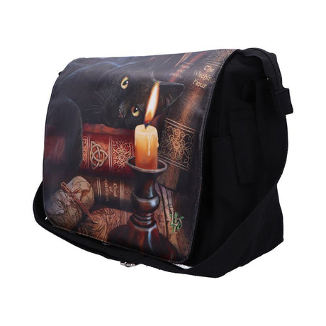 Witching Hour Cat Messenger Bag by Lisa Parker: 3 - Bags By Lisa Parker