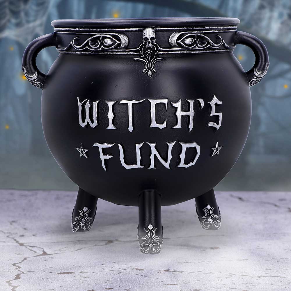 Witch’s Fund Cauldron Money Box: 1 - Money Boxes By NN Designs