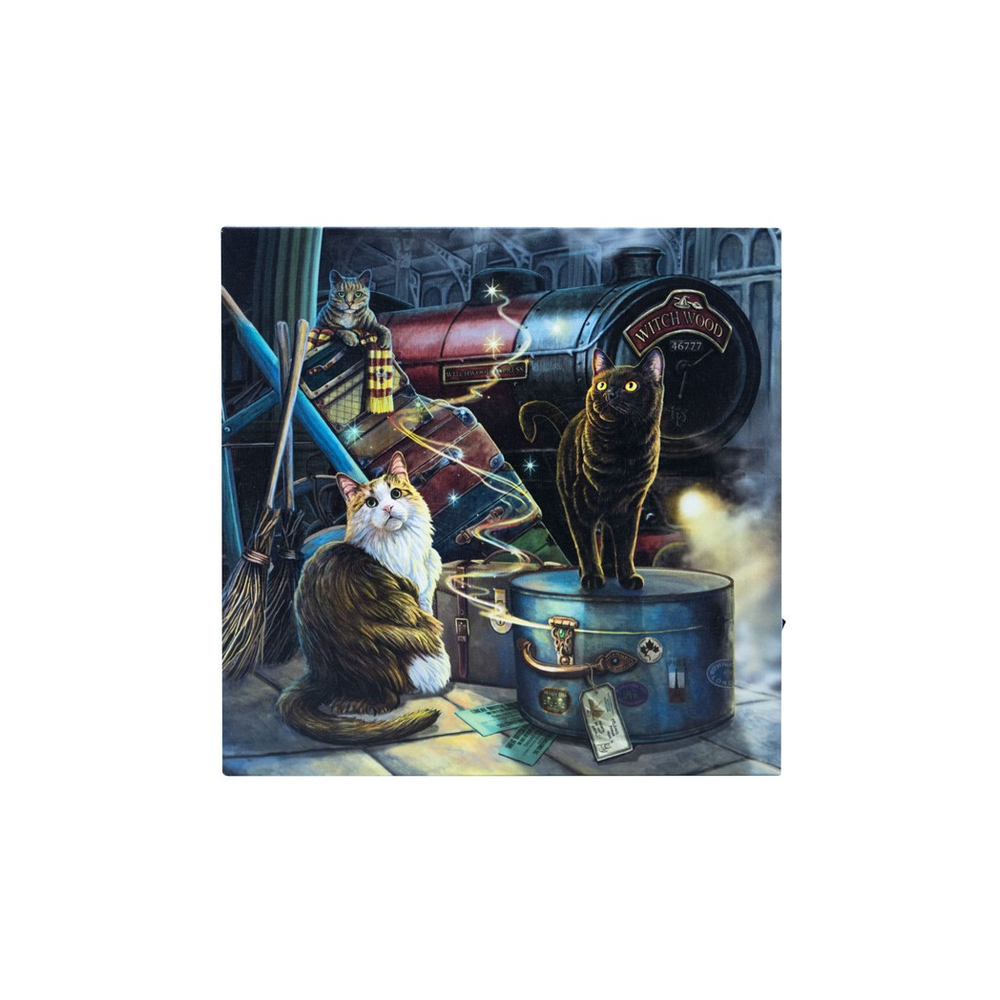 Witchwood Express Light Up Canvas Plaque by Lisa Parker: 2 - Wall Art By Gift Moments