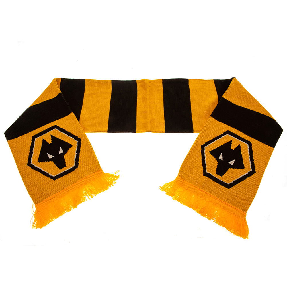 Wolverhampton Wanderers FC Bar Scarf - Shop Scarves At Gift Moments - 3