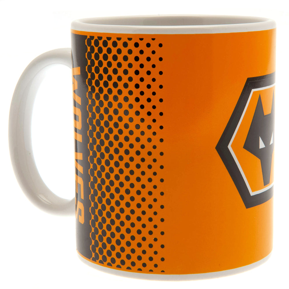 Wolverhampton Wanderers FC Fade Mug: 1 - Mugs By Wolverhampton Wanderers