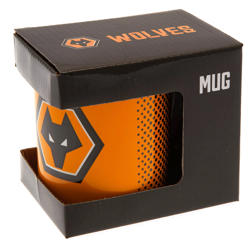 Wolverhampton Wanderers FC Fade Mug: 4 - Mugs By Wolverhampton Wanderers