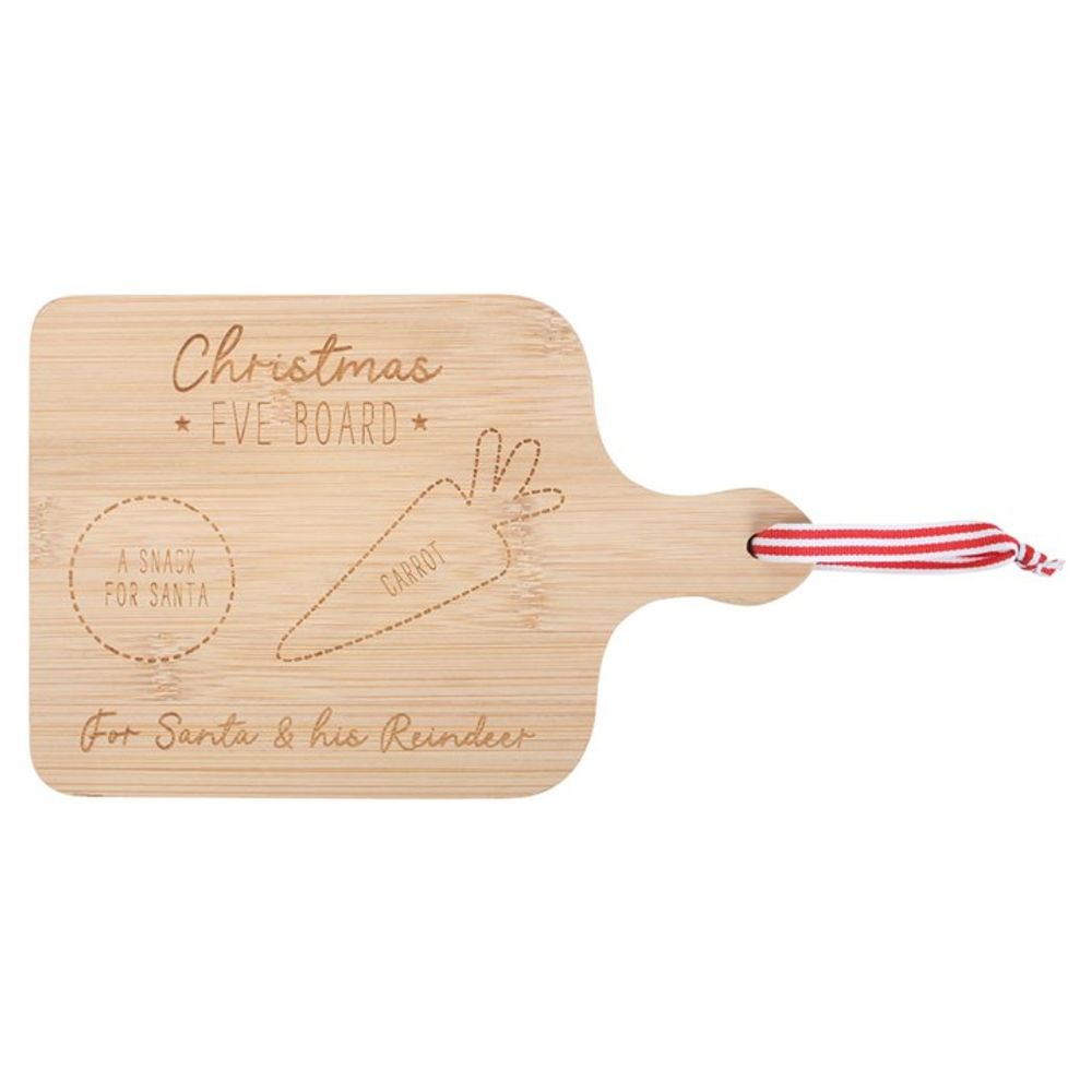 Wooden Christmas Eve Serving Board: 2 - Chopping Boards By Gift Moments