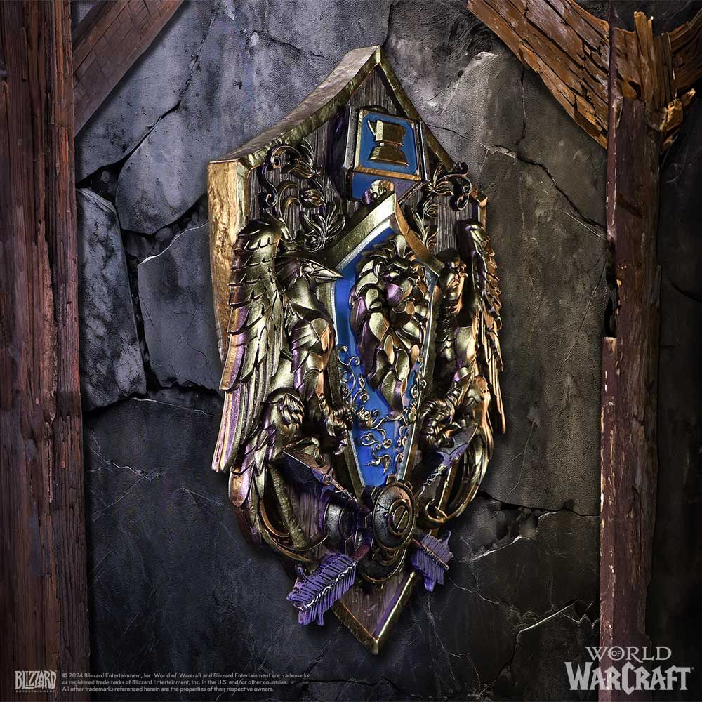 World of Warcraft Alliance Wall Plaque - Shop Signs & Plaques At Gift Moments - 2