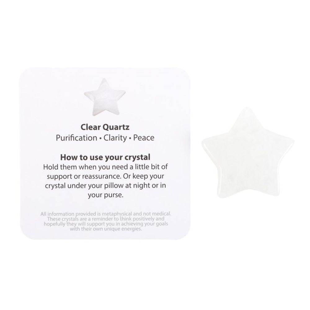 You’re a Star Lucky Clear Quartz Crystal Star in a Bag: 2 - By Gift Moments